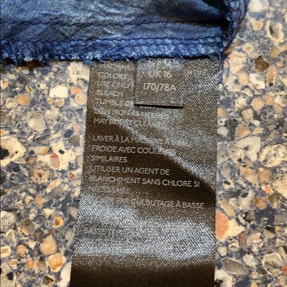 NWT Free People Skirt-distressed look with dye - Picture 11 of 14